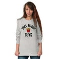 thumbnail image 3 of Fries Before Guys Girl Squad Food BFF Women's Long Sleeve T Shirt Brisco Brands M, 3 of 6