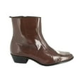 thumbnail image 6 of Men's Stacy Adams Santos Side Zip Boot Soft Leather Cognac  24855-221, 6 of 7