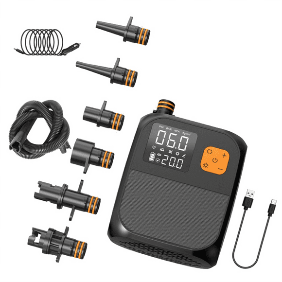 Electric Paddle Board Pump Rechargeable 25PSI SUP Electric Pump
