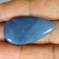 thumbnail image 2 of 22.20Cts Natural Sky Blue Opal Pear Shape Cabochon Loose Gemstone C582, 2 of 4