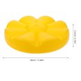 thumbnail image 2 of KAKOWELY Disc Rope Climbing Swing Seat Yellow Plastic 1Pack Outdoor Adventures for Safety, 2 of 8
