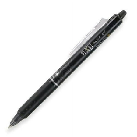Pilot FriXion Clicker Retractable Erasable Gel Ink Pen - Black Ink - Fine Point