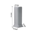 thumbnail image 4 of Connector Set of Baseboard Corner Blocks for 10cm High Trims Pack of 6, 4 of 7