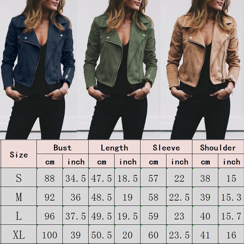 ladies leather jacket size 22