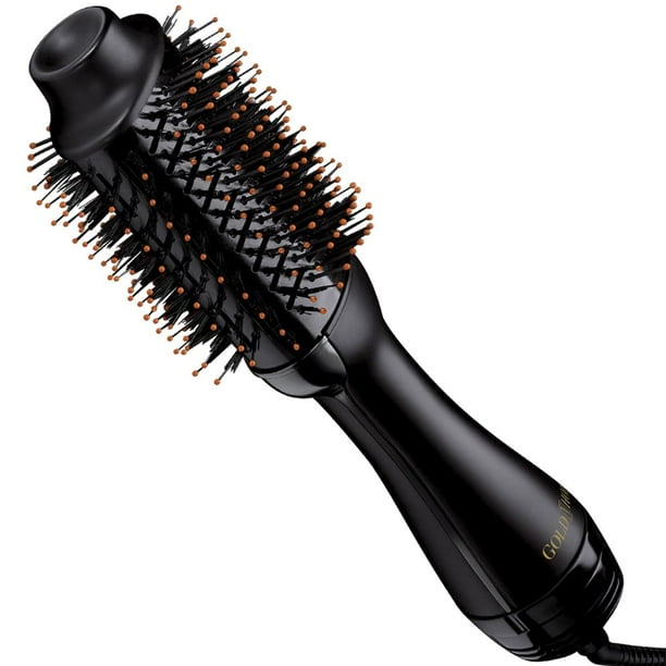 Secador de pelo y voluminizador profesional de un solo paso Gold N Hot, negro