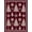 Red, Pattern 2, variant on ODIKA 5'x7' Machine Washable Non-Slip Area Rug, Rustic Woodland Tree Branch Indoor Floor Covering High Traffic Rug, Brown, 622211