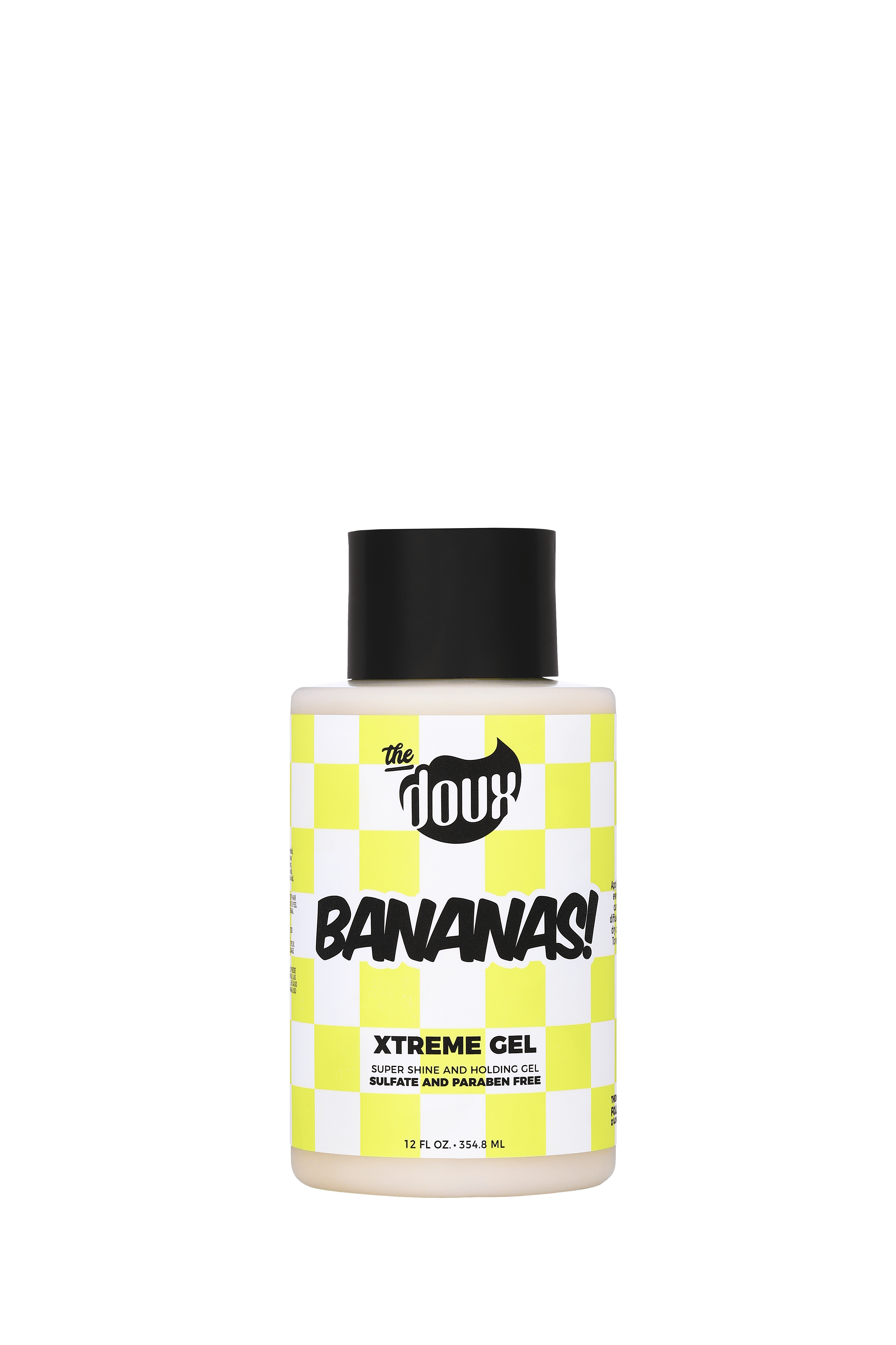 The Doux Bananas Xtreme Hold Hair Gel 12oz All Hair Types Unisex
