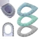 thumbnail image 1 of Bathroom Soft Thicker Warmer Stretchable Toilet Seat Cover Pads, 1 of 5