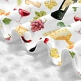 thumbnail image 5 of Car Seat Cover Baby - Wine Print No.J935 Breathable Infant Car Seat Cover for Baby Carseat, Lightweight Comfort Baby Essentials Must Haves Newborn Stuff for Girl Boy, 5 of 7