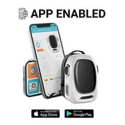 Instachew Trekpod Smart Pet Carrier Backpack for Cats, Small Dogs and Puppies upto17 lbs, Intelligent Temperature Control, App- Enabled with 5V USB Portable Outlet, Hiking & Outdoor Use (White)