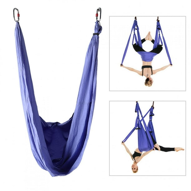 Yoga Hanging Sling with Handles Aerial Pilates Nylon Fabric Anti