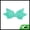 Green, variant on Unique Bargains 1Pc Shiny Bow Home Decoration Drinkware Accessory Green