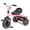 Pink, variant on XJD 5-in-1 Toddler Bike for 1-4 Years Old Boys Girls Tricycles for Toddlers Kids Trikes for Balance Training Baby Bike Infant Trike