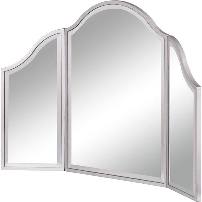 Dressing Mirror Silver Paint Hand, Antique 3 Way Dressing Mirror