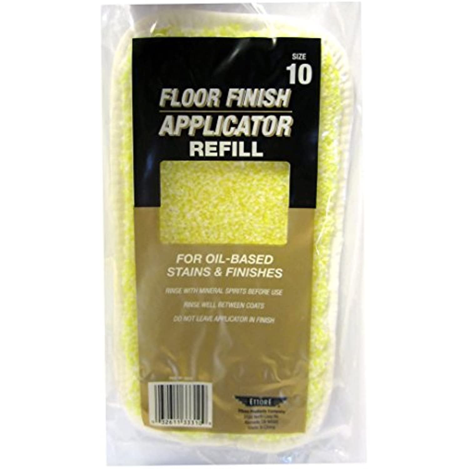 Ettore 33310 10Inch OilBased Floor Finish Applicator Refill