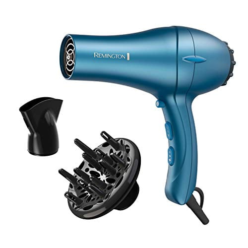 Remington Pro D2042 Professional Titanium Ceramic Hair Dryer with  Concentrator and Diffuser Attachments 