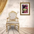 thumbnail image 3 of Rotenberg, Nancy 11x14 Gold Ornate Wood Framed with Double Matting Museum Art Print Titled - USA, Pennsylvania Luna moth on pink clematis, 3 of 4
