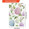 thumbnail image 5 of Floral Garden Flags Double Sided Hydrangea Flower Leaf Garden Flora in Spring Yard Flag Burlap Banners Home Decorative Outdoor Villa, 5 of 10