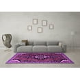 thumbnail image 3 of Ahgly Company Indoor Rectangle Persian Purple Traditional Area Rugs, 2' x 4', 3 of 4