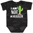 thumbnail image 3 of Inktastic I am Not a Hugger with Cactus Boys or Girls Baby Bodysuit, 3 of 5
