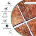 thumbnail image 5 of Commomy Decor 10Pcs 3D PVC Wall Panels Peel and Stick Wall Tile, Faux Brick Backsplash Kitchen, 11.8"x11.8", 5 of 8