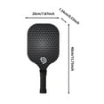thumbnail image 3 of Pickleball Set With 2 And 4 For Outdoor Sports For Beginners Lightweight With Ergonomic Handle And Durable Fiberglass Face, 3 of 7