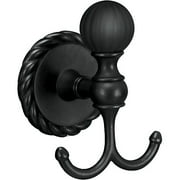 Andorra Black Double Robe Hook