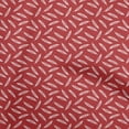 thumbnail image 1 of oneOone Viscose Chiffon Red Fabric Feathers Sewing Material Print Fabric By The Yard 42 Inch Wide, 1 of 5