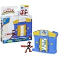 thumbnail image 4 of Marvel Spidey and His Amazing Friends City Blocks Supermarket, 4 of 9