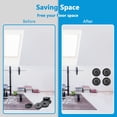 thumbnail image 4 of DSstyles Weight Plate Storage Pegs, Wall Mounted Storage, 2" Opening Weight Holder, 300lb Capacity Gym Storage Rack, 4 Pegs, 4 of 7