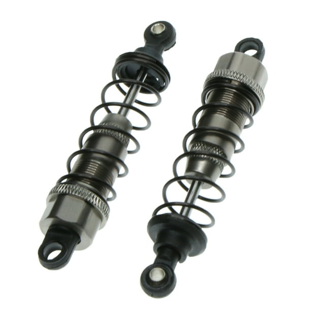 RC Actualiza Piezas De Aluminio Amortiguador De Choque Frontal Montado Para Wltoys K949 10428 1/10 Camión De Eléctrica Corto 4WD Crawle Baoblaze Amortiguador de choque RC