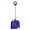 B, variant on 22-30In H Snow Shovel W/d Grip Handle for Boy Girl Wooden Snow Shovel Snow Shovel (dark blue)