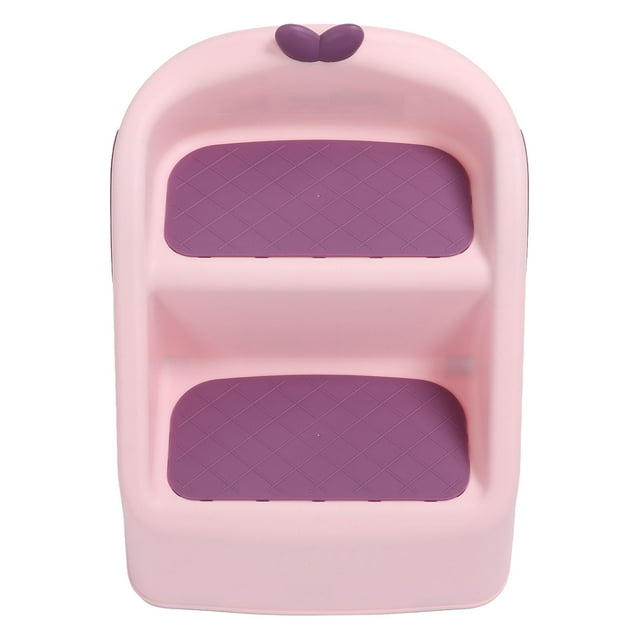 3 In 1 Toilet Potty Training Stool 2 Step Sink Toilet Stool Independent Folding Stepping Stool Slip Proof For Bathroom Kitchen Counter Toilet With