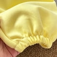 thumbnail image 6 of kpoplk Boys Cargo Pants Cotton Casual Pants Elastic Waist Hiking School Uniform Sweatpants Joggers(Yellow,1-2 Y), 6 of 9
