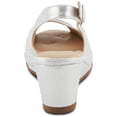 thumbnail image 3 of Patrizia Women's ADRIELLA Slingback Wedge Sandals Silver EU 36 / US 5.5 - 6, 3 of 5