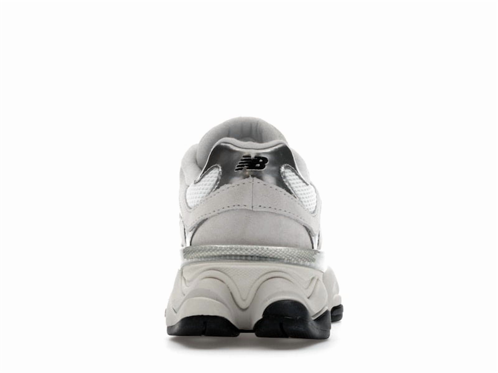 小物 BLANC.. B0036 SILVER / M.GRY New Balance Men's 9060 White Black Metallic Silver Shoes, from