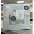 thumbnail image 2 of RT Designers Collection Modern Living 100% Pima Cotton Ultra Soft Sheet Set Queen Blue, 2 of 2
