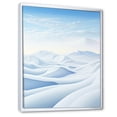 thumbnail image 2 of Designart "Snow-Capped Desert Tranquility" Snow Floater Framed Canvas Prints, 2 of 5