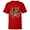 Red, variant on Disney Stitch Skeleton Halloween - Short Sleeve T-Shirt for Kids - Customized-Red