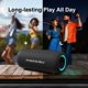 thumbnail image 5 of Passau Altavoces Bluetooth portátiles con sonido estéreo de 40 W, radiadores pasivos, graves profundos, tiempo de reproducción durante todo el día, correa ajustable, BT5.3, IPX5 altavoz inalámbrico lu, 5 of 5