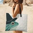 thumbnail image 5 of Cute Witch Frog Picnic Blanket Waterproof Outdoor Beach Blanket Hand-held Pad Suitable for Travel, Camping, Beach, Family Gatherings, 5 of 8