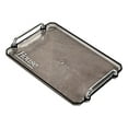 thumbnail image 1 of veasfak Plateau de Service à Poignée Creuse, Plateau Rectangulaire avec Poignée, Plateaux Alimentaires Légers et Blanc, 1 of 9