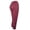Wine, variant on DGMIOCS Women Capris High Waist Yoga Pants Hollow Out Comfy Stretchy Seamless Leggings Workout Compression Capri Pants Black L