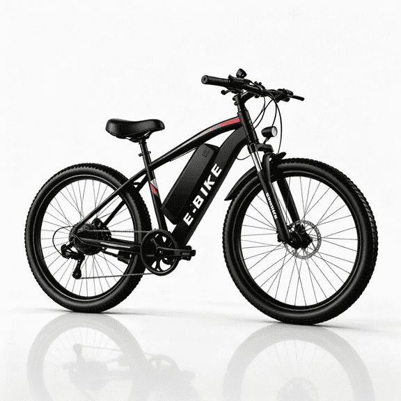 26 Inch Electric Bike for Adults, 500W Peak Motor, 19MPH Top Speed, Removable 36V12Ah Battery, 7-Speed Electric commuter Bike for Commuting, Shopping, Trip UL 2849