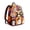 A005- Mini Toast Squishy, variant on Lightweight Backpack for Travel Halloween Pumpkin Black Cat Print 16 Inch Quilted Halloween Fabric Casual Daypack Spooky All Over Print Fall Travel Daily Use, 1 Pack
