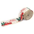 thumbnail image 2 of Coxeer Christmas Ribbon Burlap Vintage Festival Plaid DIY Wrapping Ribbon Craft Ribbon, 2 of 2
