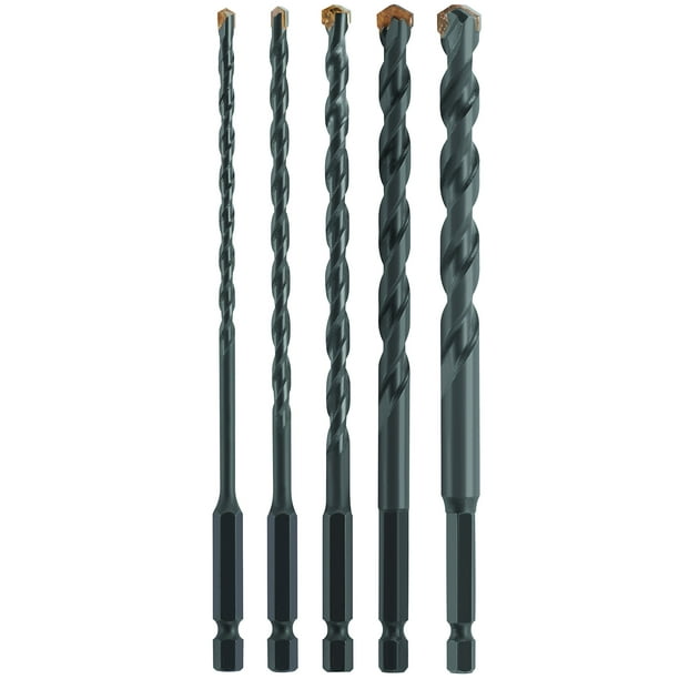 Juego de brocas Bosch IMC500 Impact MultiConstruction de 5 piezas