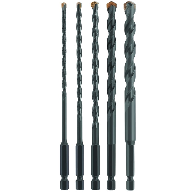 Juego de brocas Bosch IMC500 Impact MultiConstruction de 5 piezas