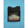 thumbnail image 3 of Bowl Of Ramen With Cute Mermaid Sweatshirt Men -Image by Shutterstock, Male XX-Large, 3 of 4