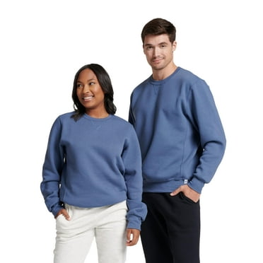 Russell Athletic Men's Dri-Power Crewneck Fleece Sweatshirt, Vintage Blue Medium